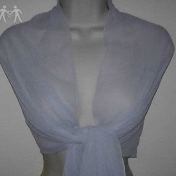 Vintage elegant embroidered beaded scarf/wrap